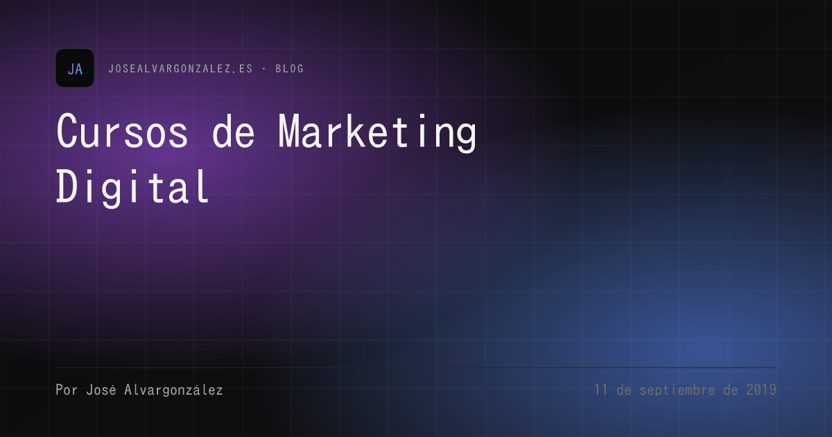Cursos de Marketing Digital