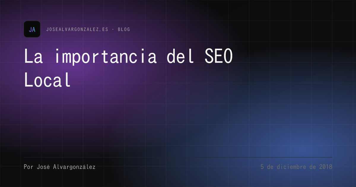La importancia del SEO Local